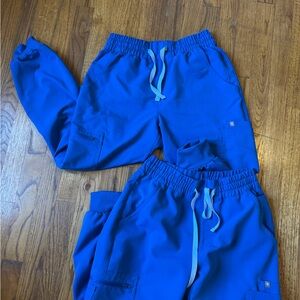 Figs Royal Blue Jogger Pants